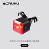 Luz Trasera de Bicicleta Acrunu Sensor Inteligente de Luz de Frenado para Ciclismo Nocturno Luz de Advertencia Impermeable para Ciclismo en Carretera
