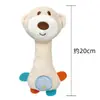 Juguete de Peluche para Mascotas Perro Juguete Sonoro Oso de Peluche Palo Palo de Conejo Limpieza Dental Oso de Peluche Bichón Corgi Juguete