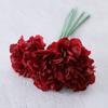Ramo de Claveles Artificiales, Ramo de Flores de Seda Falsa, Arreglo Floral Estilo Europeo, Decoración del Hogar, Ramo de Mano, Arte Floral para Bodas