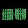 Tubo de Expansão Verde 6mm Prego de Cimento para Parede Prego de Aço Partícula de Borracha 8mm Plugue de Borracha Tubo de Expansão Prego de Cimento Partícula de Borracha Plugue de Borracha
