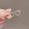 Broche Antiexposição Laço de Fita High-End Luxo Versátil Alfinete Simples Acessório Antiexposição para Terno