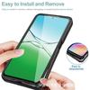 Funda Adecuada para Teléfono Oppo Reno16 A6X Qicai 360 Cobertura Total Realme C100 Funda Protectora Integrada con Película