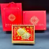 Ornamento de Ouro Ouro Puro 999 Deus da Riqueza Novo Estilo Chinês Display de Mesa Mesa Presente Venda por Atacado Banco Seguro Lembrança