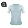 Nueva Camiseta Deportiva Transpirable de Secado Rápido sin Costuras para Correr al Aire Libre, Deportes de Campo Traviesa, Absorción del Sudor, Montaña, Manga Corta para Hombre y Mujer
