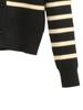 Suéter de Punto de Alta Calidad 2026 Primavera y Otoño para Mujer, Top Corto, Corte Ajustado, Ropa Exterior, Chaqueta Cardigan de Suéter Rayado con Cuello en V