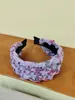 Nueva Diadema Floral Transpirable Fresca de Estilo Coreano para Salidas de Primavera, Accesorio para el Cabello con Corona Alta y Banda Ancha
