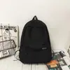 Mochila de viaje simple de gran capacidad para hombre, mochila casual estilo japonés para mujer para estudiantes de secundaria, preparatoria y universidad