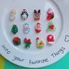 Acessórios de resina de Férias de Natal Gelo misturados DIY cola de creme patch para capa de celular anel de grampo de cabelo acessórios de cabelo