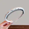 Diadema Infantil con Diseño Floral Francés, Pinza para el Cabello Antideslizante Dentada, Diadema para Lavarse la Cara, Pasador de Niña de Bosque Estilo Hada, Accesorio para el Cabello