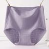 Ropa Interior de Algodón Puro para Verano y Otoño para Madres Talla Grande Plus Talla Mediana y para Ancianas Calzones Encaje Cintura Alta Transpirables
