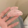 Pinza para el Cabello de Pedrería Baby's Breath Dulce Pinza Francesa para Recoger el Cabello a Mitad Pinza para el Cabello de Tamaño Mediano Pinza de Tiburón Accesorios para el Cabello 2026