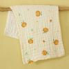 Toalla de bebé de seersucker de alta densidad algodón seis capas de gasa toalla para niños toalla cuadrada suave absorbente empaque individual