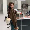 Jaqueta Suede Curta Maillard para Mulheres, Primavera e Outono Retro Americano Chic Preguiçoso, Jaqueta de Couro Cool e Ousada