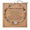 Pulsera de Piedra Nueva Europea y Americana Pulsera de Piedra Natural Moda Pulsera de Perlas Regalo de Cumpleaños para Amigo Familia Estudiante Joyería Mujer