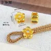 Shajin Cubo Azul Quemado Cuentas Accesorios Color Esmalte Rojo Cuentas de Cubo Cuentas Superiores Cuentas de Transferencia Cuentas Espaciadoras Cuentas Superiores Especiales para Colgantes Pulsera