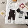 Ningli Corea 2025 Primavera y Otoño Ropa Infantil Nueva Niñas Otoño Leggings de Encaje Patchwork Pantalones Infantiles Lindos