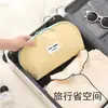 Bolsa de Almacenamiento para Ropa Interior, Bolsa Portátil de Viaje para Ropa Interior y Calcetines, Paquete de Viaje Tres en Uno, Almacenamiento de Ropa Íntima para Viajes