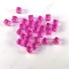 Acessórios para jogos de tabuleiro token indicador blocos marcadores adereços DIY acrílico diy caseiro transparente colorido pequenos blocos
