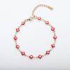 Pulsera Jinyiyuan de oro de 18 quilates Ojo turco de acero inoxidable pulsera de acero de titanio Ojo de trébol