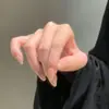 Unhas Portáteis Feitas à Mão com o Mesmo Estilo do Patch de Rosto de Ganluji Huafei, Clareadoras e Removíveis, Manicure Nude de Alta Qualidade, Removíveis