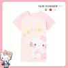 Camisón de verano para niñas del sudeste asiático, pijama de princesa para niñas de talla mediana y grande, ropa de casa de manga corta de verano