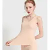 Fuente Otoño Invierno DeRong Chaleco Cálido Sin Costuras Mujer Terciopelo Plus Delgado Adelgazante Ropa Cálida Capa Base Otoño Invierno Dropshipping