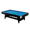 Mesa de Billar Estándar para Uso Doméstico, Mesa de Billar Bola 8 Estilo Americano, Mesa de Billar Comercial de Mármol, Mesa Multifuncional de Ping Pong Bola 8 Estilo Americano