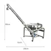 Grande maquinaria de enchimento de pó por atacado, máquina semiautomática de enchimento e embalagem de pó, máquina de medição e envase de parafuso