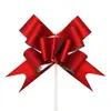 50 # Lazo Grande Perlado Flor Decorativa Atada a Mano para Coche de Boda, Regalo Navideño, Cinta para Empaque de Flores