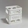 Caja de Almacenamiento de Baterías Apilable Estilo Marco de Cerveza Impresa en 3D para Baterías Aa, Aaa, 18650, 21700, 9V