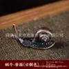 Incensário de cobre em forma de cabaça, mini porta-incenso de nove furos em forma de gota d'água, porta-incenso de tartaruga zen lótus para incenso em linha, queimador de incenso dragão, pequenos acessórios