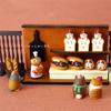 Mercearia japonesa ZAKKA comida jogar INS pão assar cafeteria decoração adereços de tiro resina em miniatura pequenos ornamentos