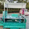 Estante para Puestos en Carrito con Ruedas para Tofu Apestoso y Fideos Fríos en el Mercado Nocturno, Estante para Carrito Eléctrico Modificado, Puesto de Comida Frita en la Carretera