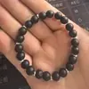 Pulsera Trenzada de Amistad Personalizada con Cuerda, Ajustable, con Fotos, Corazón Girasol, Mariposa Tai Chi Blanco y Negro