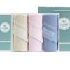 Jialiya Toalla 7A Toalla Antibacteriana Set de Caja de Regalo Toalla de Algodón Absorbente Paquete de 3 Cajas de Regalo Se Puede Bordar Logo