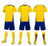Roupa de Futebol Conjunto Competição Manga Curta Crianças do Ensino Fundamental Roupa de Treino Uniforme de Time Esportes Personalizados Roupas de Futebol Secagem Rápida para Homens e Mulheres