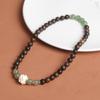 Pulseira de Lótus Shen Guibao Sellwood 8mm Masculina e Feminina Pulseira de Anel Duplo Conta de Buda Wen Brincar com Pulseira de Joias Atacado