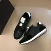 Zapatos Deportivos Casuales para Hombre con Cuero Genuino y Tela, Texto Bordado, Transpirables de Moda Planos Estilo Coreano, Versión Europea Primavera 2024
