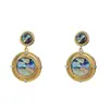 Pendientes Largos Exagerados de Serie: Accesorios de Oreja Únicos, de Alta Gama, Elegantes, Adelgazantes, Exquisitos, Modernos, Minimalistas