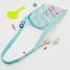 Nueva Bolsa de Playa Infantil Estampada Bolsa de Concha Niñas Niños Bolso Cruzado de Malla Bolsa Pequeña