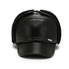Gorra de béisbol cálida para hombre, de invierno, resistente al frío, resistente al viento, con forro polar, gruesa, con protección para los oídos, ideal para personas de mediana edad y mayores.