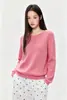 Suéter Casual de Lana Holgado para Mujer con Mangas Caídas, Tejido Suave y Acogedor para el Otoño y el Invierno