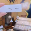 Pendientes de Borla con Cuentas de Dos Formas para Mujer, Pendientes de Lujo Ligero de Nicho, Pendientes Exquisitos y Versátiles para Perforación de Oreja