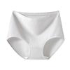 Calcinhas de Algodão de Grau Médico 10A, Cintura Alta, Gancho Estendido, Algodão Puro Antibacteriano Absorvente, Algodão de Grau Médico Feminino, Peça Única Atacado