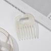 Zambiya Peine de Mesa Coreano Moda Simple Peine para el Cabello Peine Largo Dormitorio de Mujeres Dormitorio Antiestático Retro Elegante Peine para el Cabello Peine