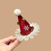 Acessórios para faixa de cabelo de urso de Natal, enfeites para festa, grampo de cabelo, pequenos adereços para presente, faixa de cabeça para crianças, decoração fofa de grampo de cabelo