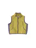 Ropa para niños Bangxuan Huzhou Zhili, chaleco de color block con cuello alto para niños, top sin mangas con cremallera para bebé de primavera y otoño, chaleco para niños