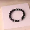 Pulsera de Obsidiana Estrella Día y Noche al por Mayor, Pulseras para Parejas desde Una Pieza, Regalo de Estilo Ins de Lujo Ligero