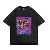 Talla Europea TransfronterizaCamiseta Vintage de Chris Brown Camisetas de Algodón Uni