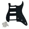 Placa de proteção para guitarra elétrica de 11 furos para unhas, escudo de 11 furos, single single double ST mefen moffen, painel multicolor, acessórios para instrumentos musicais